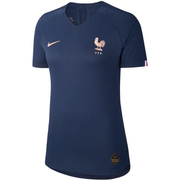 Camiseta Francia Primera Mujer 2019 Azul